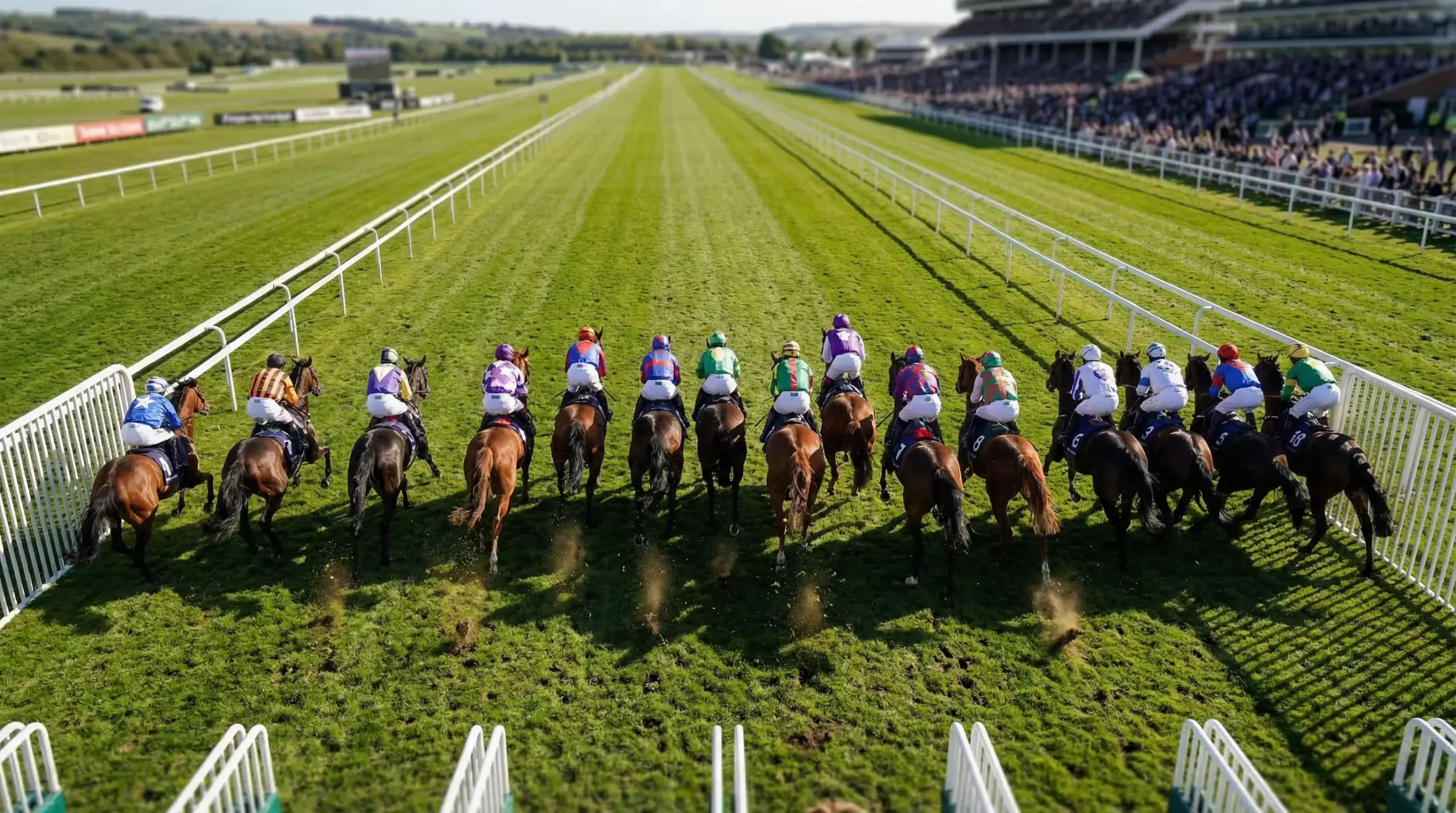 Field size effect on starting price in horse racing